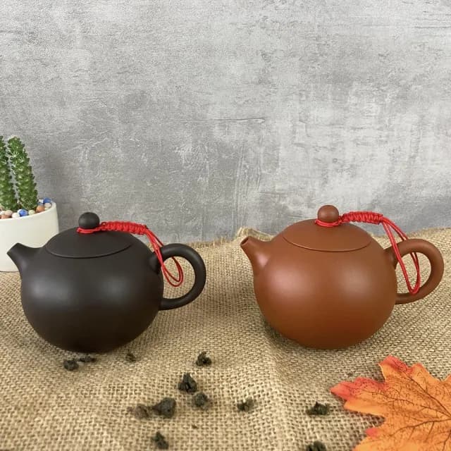 【台灣製造】小圓蛋壺 160cc台灣鶯歌陶藝之美(茶具 茶壺朱泥 紫砂 段泥 泡茶壺 茶杯)