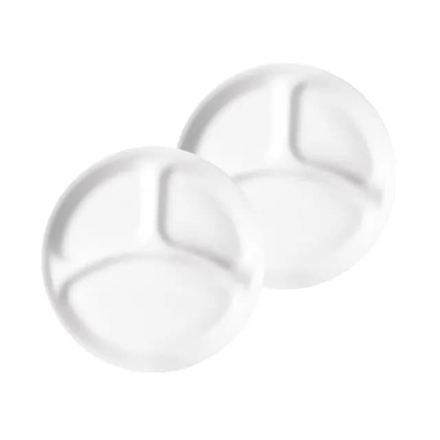 【CorelleBrands 康寧餐具】經典純白餐具超值組-多款可選(211餐盤/減脂餐盤/分隔盤/碗/餐盤-均一價)