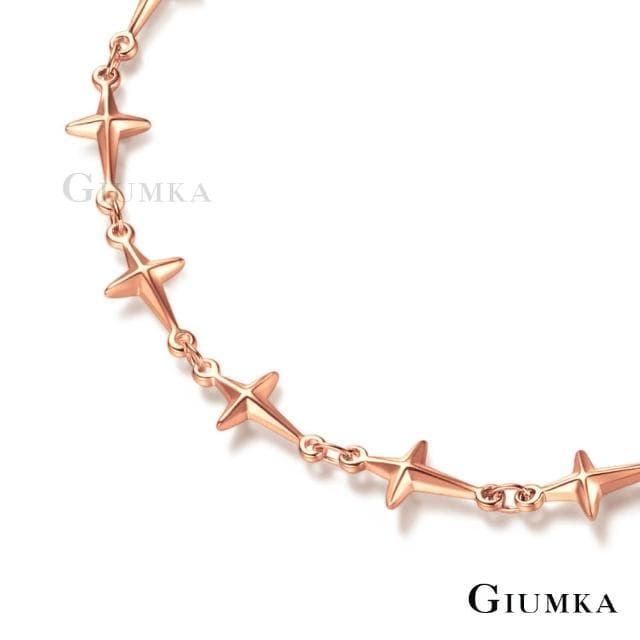 【GIUMKA】新年禮物．十字架腳鍊．女士腳鏈(玫瑰金)