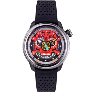 【BOMBERG】炸彈錶 BB-01 MARIACHI 限量版街頭樂隊骷髏手錶 送禮 禮物 推薦(CT43APBA.24-2.11)