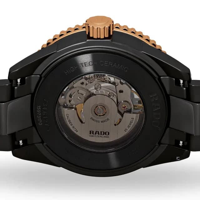 【Rado 雷達表】庫克船長 CAPTAIN COOK HIGH-TECH CERAMIC機械腕錶 R02送禮推薦(R32127162)