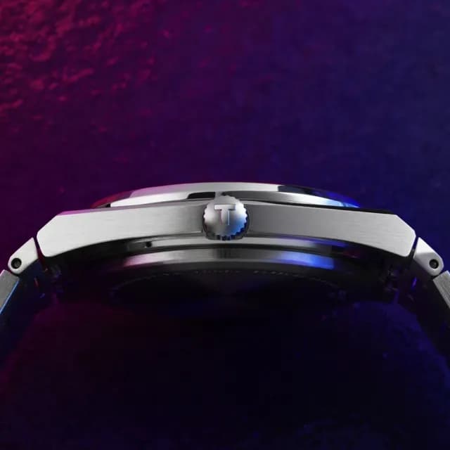 【TISSOT 天梭 官方授權】PRX 系列 70年代復刻石英錶-銀/40mm 禮物 送禮 推薦(T1374101103100)