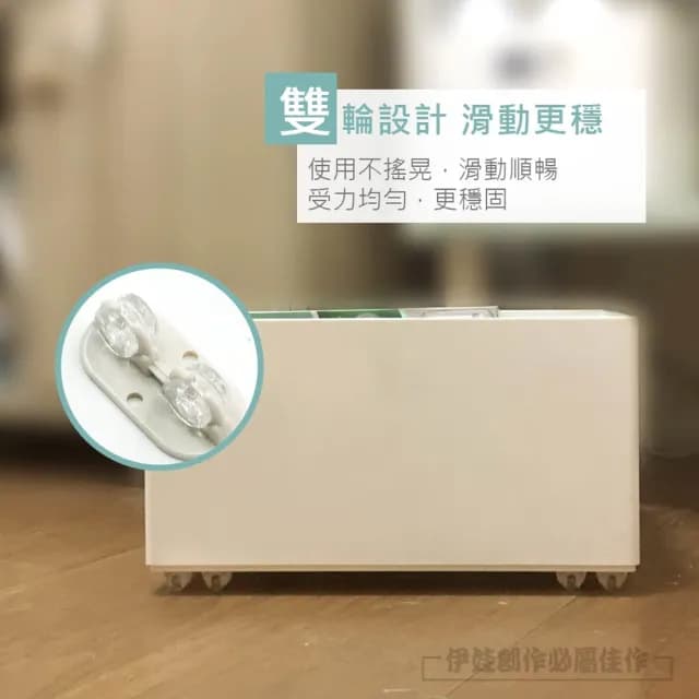 【MUJIE】8入 黏貼輪子 收納箱輪子 收納盒垃圾桶置物箱滑輪(滑輪 輔助輪子 萬向滑輪盆栽植物輪子)