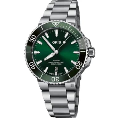 【ORIS 豪利時】Aquis 時間之海 300米潛水機械錶-41.5mm 禮物 送禮 推薦(0173377664157-0782205PEB)