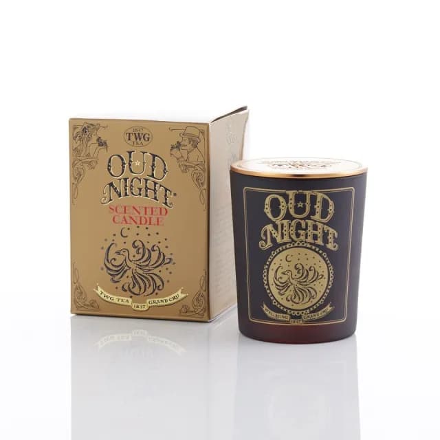 【TWG Tea】沉香之夜茶薰香蠟燭 Oud Night Tea Scented Candle(190公克)