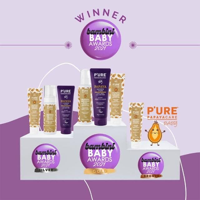 【澳洲 Pure Papayacare 即期品】木瓜嬰兒滋潤乳液含金盞花-2025年11月到期(2入組 150ml/瓶)