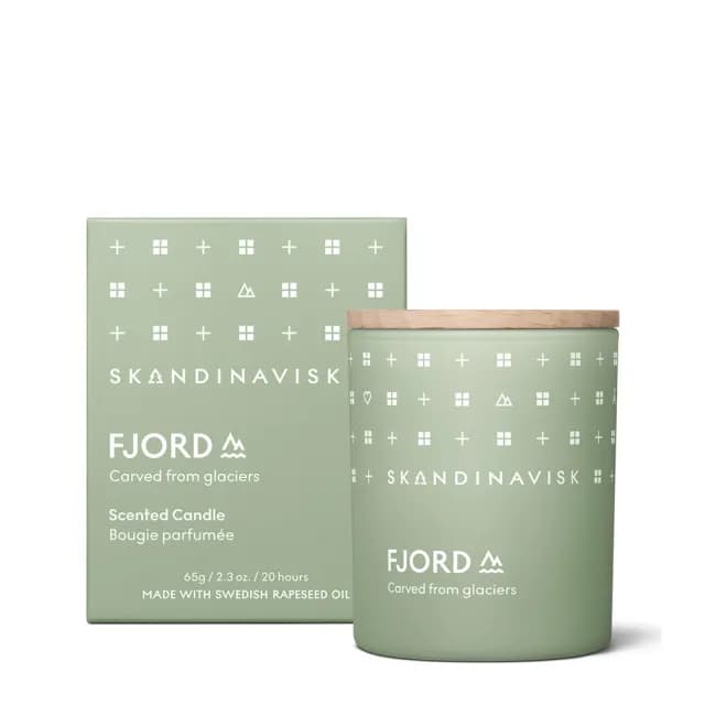 【丹麥 Skandinavisk】FJORD 風之耳語 香氛蠟燭(65g)