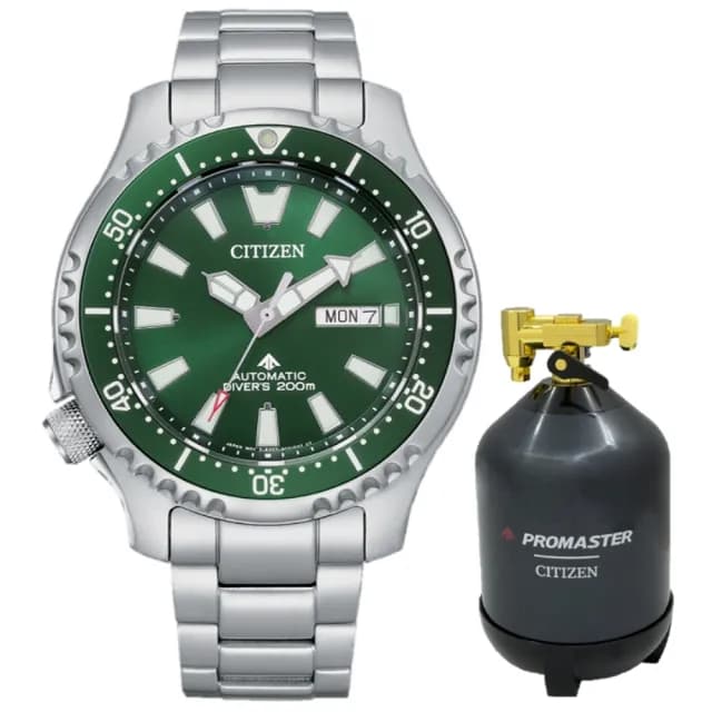 【CITIZEN 星辰】鋼鐵河豚EX Plus Marine 機械潛水腕錶 七夕 情人節 送禮 推薦(NY0131-81X)