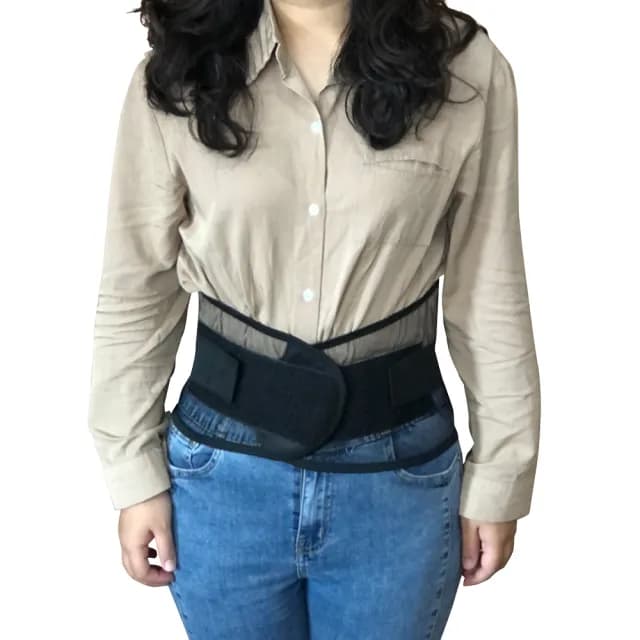 【Qi Mei 齊美】高透氣網孔雙層護腰帶2件組(腰帶 護腰 父親節禮物)