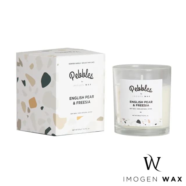 【Imogen Wax】英國梨與小蒼蘭 English Pear & Freesia 120g 香氛蠟燭