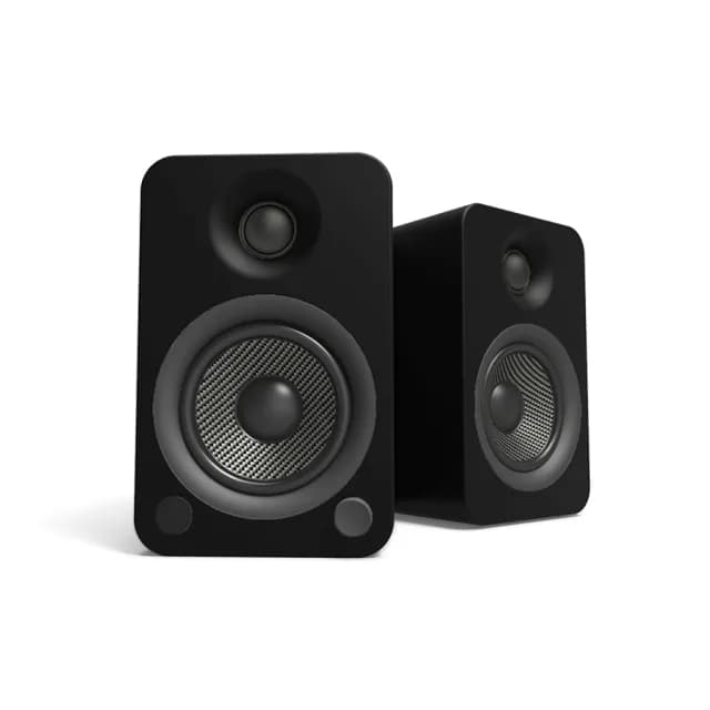 【Kanto】YU4 藍牙立體聲書架喇叭(黑色啞光款)