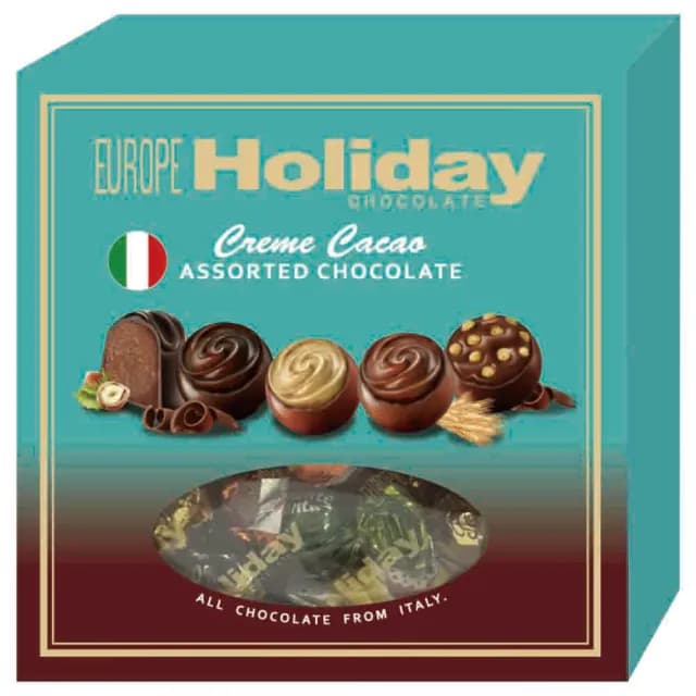【歐洲假期】綜合精緻巧克力禮盒110g