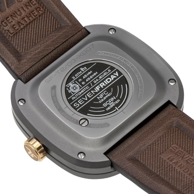 【SEVENFRIDAY】T系列 自動上鍊機械錶 送禮 禮物 推薦(T2/03)
