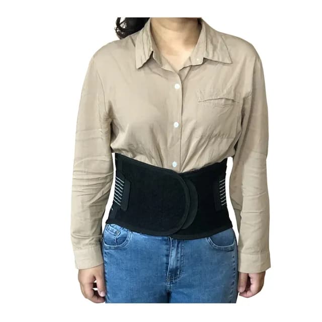 【Qi Mei 齊美】台灣製 竹炭遠紅外線人體專學雙層挺立護腰帶2件組(竹炭消臭 遠紅外線 交叉加壓 父親節禮物)