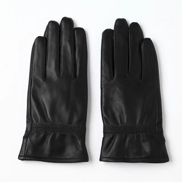 【米蘭精品】現貨+預購 真皮手套羊皮手套(保暖羊皮加絨簡約版型女手套情人節生日聖誕節交換禮物73wm58)