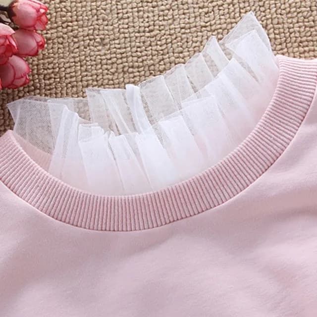 【米蘭精品】現貨+預購 假領子襯衫領片(網紗木耳邊立邊蕾絲女裝配件情人節生日聖誕節交換禮物3色74ac42)
