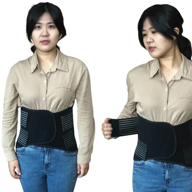 【Qi Mei 齊美】可拆兩用式 高竹炭美背護腰帶2入組-台灣製(運動 護具 父親節禮物)