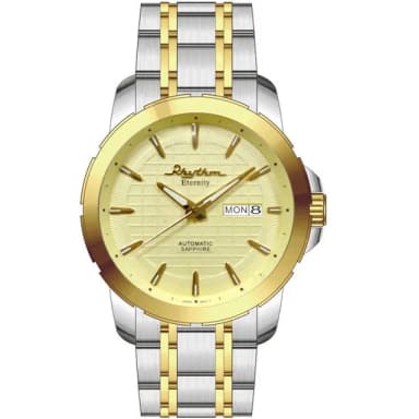 【RHYTHM 麗聲】Eternity 永恆系列日曆機械錶-41mm 送禮 禮物 推薦(A1301S04)