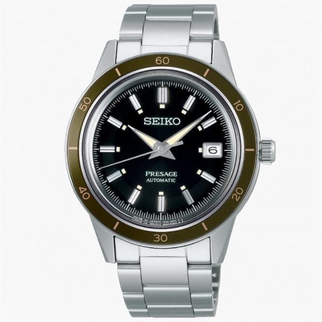 【SEIKO 精工】Presage系列 Style60’s 復古風 機械腕錶 母親節 禮物 推薦(SRPG07J1/4R35-05A0G)