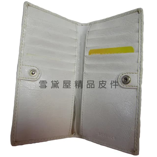 【SNOW.bagshop】情人節禮物 真皮包包  名片夾特殊大容量(復古仿舊風格設計100%進口牛皮革材質二折暗釦型主