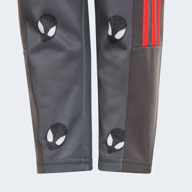 【adidas 愛迪達】MARVEL 蜘蛛人運動長褲 童裝(IB4850)