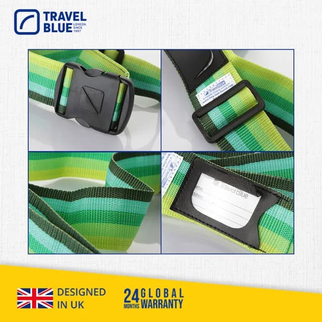 【Travel Blue 藍旅】Luggage Strap 2吋 行李束帶(行李束帶)