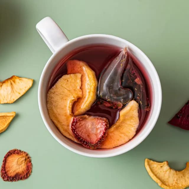 【Hoiis 好集食】蜜香莓果紅茶果乾茶8.5gx12包(內含茶包及2種果乾;可當果乾水)