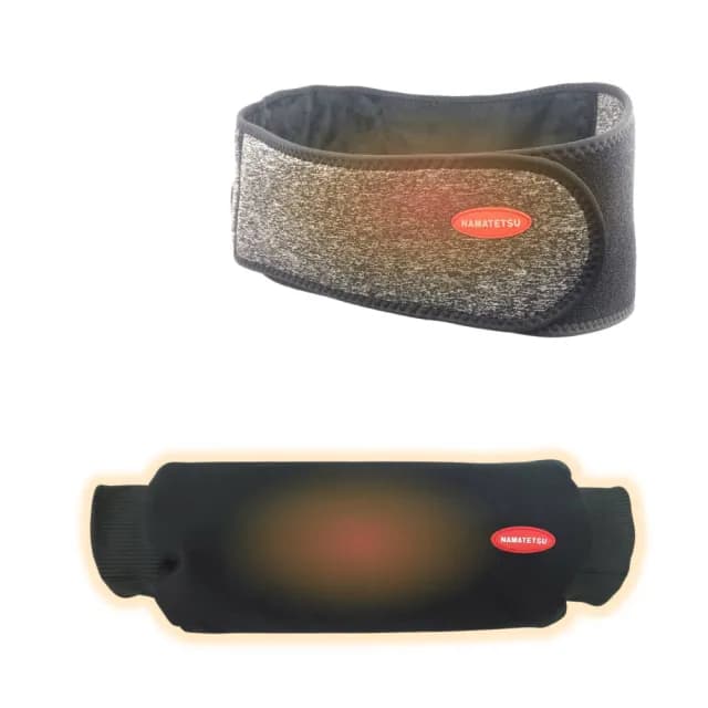 【Namatetsu】暖敷續腰帶+石墨烯無線暖手袋 NA-HT02(暖手枕 暖手寶 暖暖包 護腰 暖宮 暖腰)