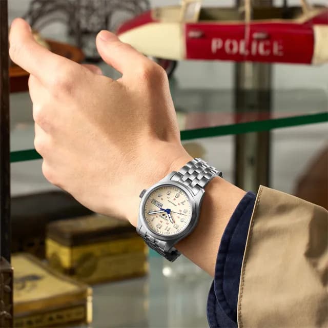 【SEIKO 精工】5 Sports 製錶110週年限量機械錶 套錶 男錶 父親節禮物(SRPK41K1/4R36-15L0S)