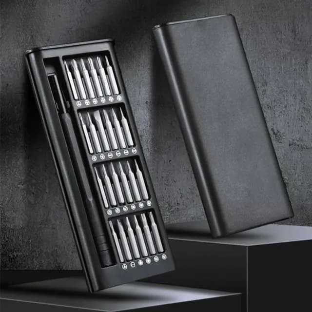 【Airy 輕質系】24合1精修磁吸螺絲刀套裝(螺絲起子 / 維修工具 / 手機維修螺絲起子組)