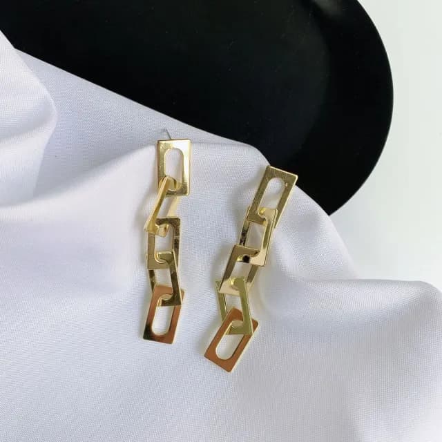 【Golicc】韓國 東大門 金屬 耳環(99購物限定 生日 飾品 耳釘 耳飾 耳墜 禮物)