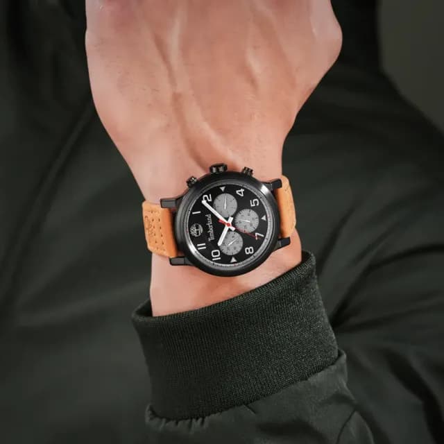 【Timberland】天柏嵐 三眼多功能手錶/46mm 禮物 送禮 推薦(TDWGF0028902)