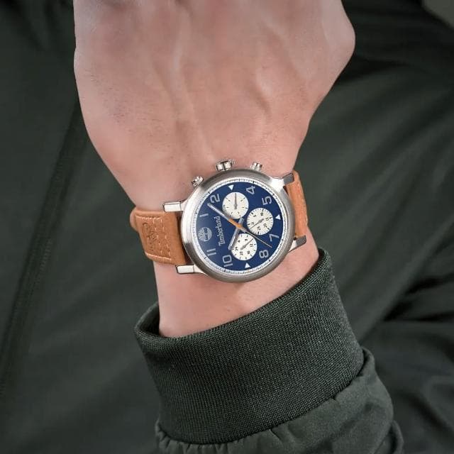 【Timberland】天柏嵐 三眼多功能手錶/46mm 母親節 送禮 禮物(TDWGF0028904)