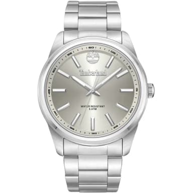 【Timberland】天柏嵐 休閒時尚大三針鋼帶手錶/45mm 禮物 送禮 推薦(TDWGG0030001)