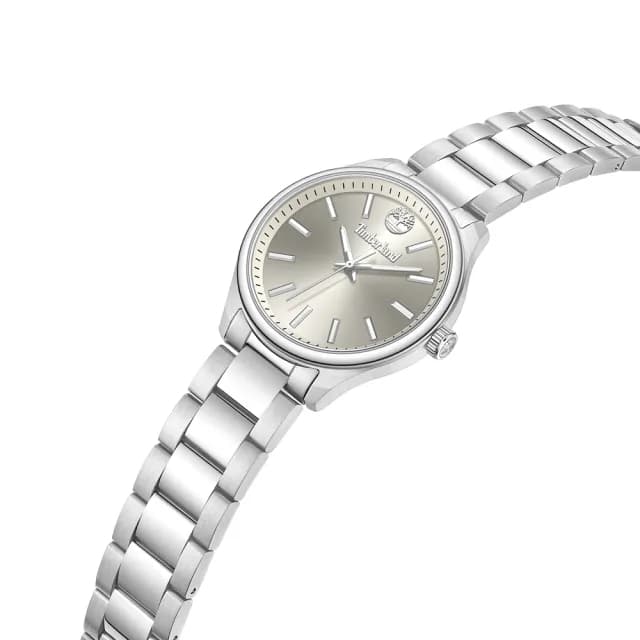 【Timberland】天柏嵐 休閒時尚大三針鋼帶女錶/38mm 禮物 送禮 推薦(TDWLG0030101)