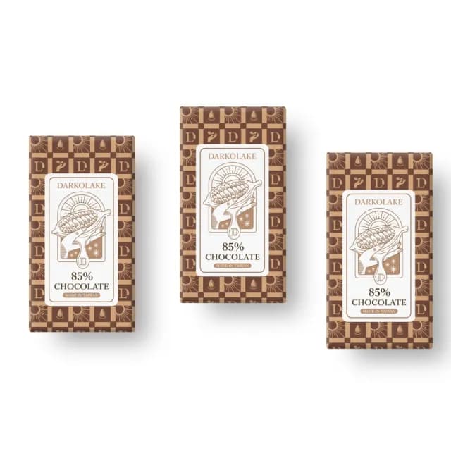 【多儂莊園工坊】85% 黑巧克力 3大片 bar 微苦 黑巧克力 Darkolake_母親節禮物