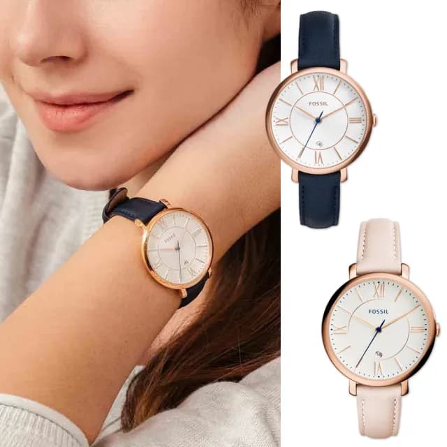 【FOSSIL】Jacqueline 系列女錶 禮物 送禮 推薦(多款任選一款)