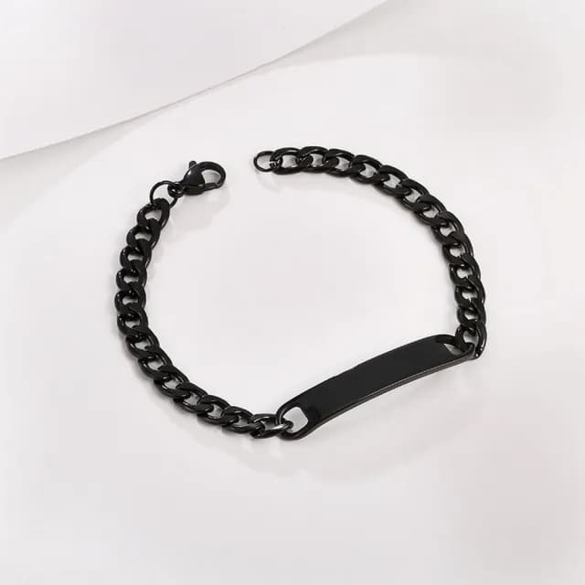 【Golicc】手鍊 歐美 NK 男士 鈦鋼 灣牌(七夕 情人節 生日 手環 手繩 首飾 飾品 禮物)
