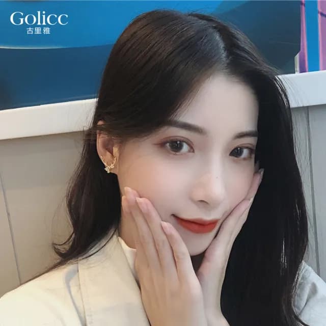 【Golicc】耳環 麋鹿(99購物限定 生日 飾品 耳釘 耳飾 耳墜 禮物)