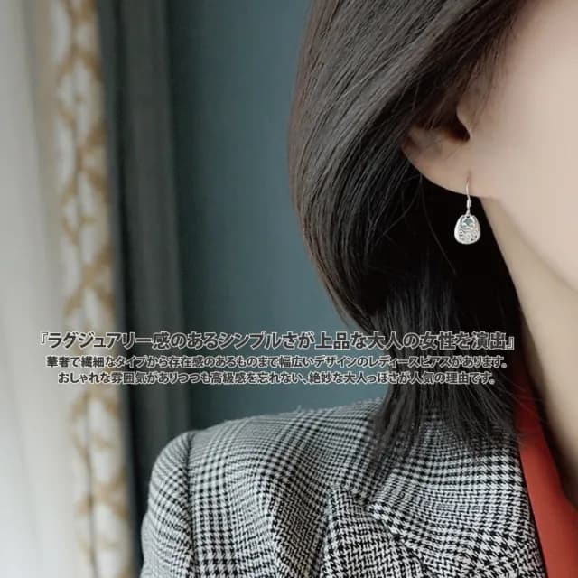 【Sayaka 紗彌佳】飾品 耳環 925純銀文青風格大吉大利招財貓造型耳環
