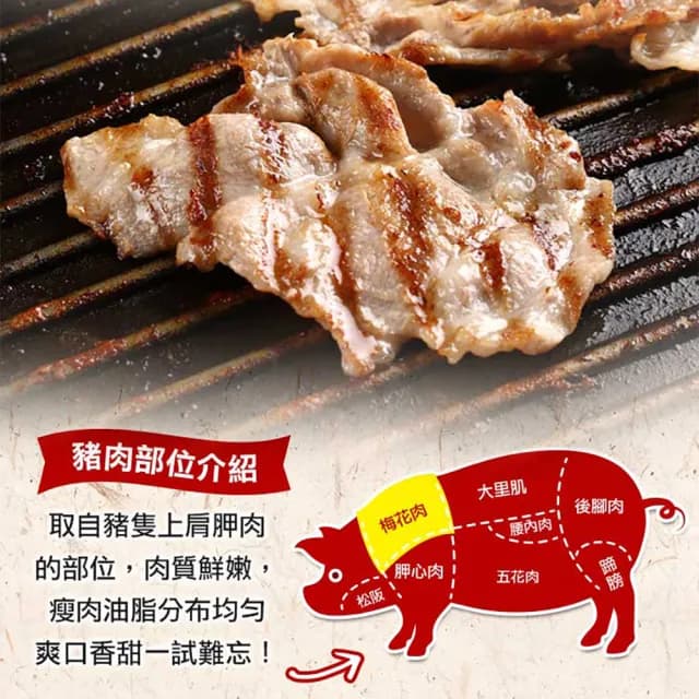 【愛上吃肉】任選999免運 國產特選豬梅花肉片1包(200g±10%/包 中秋烤肉/燒烤) - momo購物網 - 好評推薦 -
