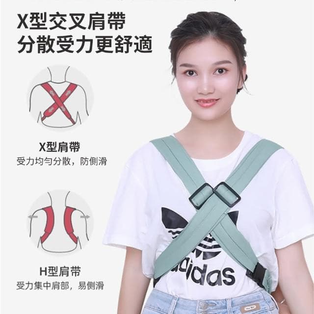 【ANTIAN】前抱式寶寶舒適透氣背帶 雙肩哺乳背帶 幼兒外出背巾 解放雙手抱娃神器(母親節禮物)