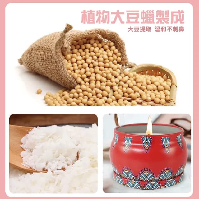 【歐樂生活館】鐵盒香氛蠟燭 鐵盒香氛蠟燭 10入組(香氛蠟燭 異國蠟燭 精美小禮 聖誕禮物)