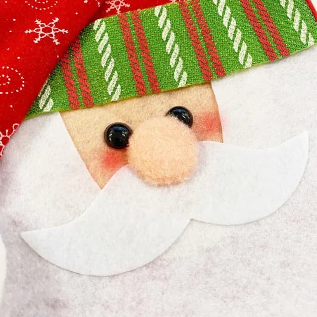 【橘魔法】可愛聖誕人物大型不織布聖誕襪(聖誕老人 聖誕節 耶誕 聖誕禮物 禮物袋 節慶)