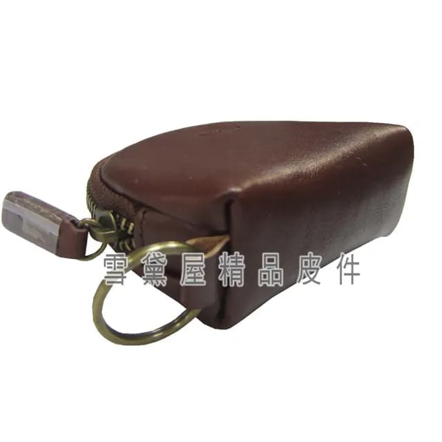 【18NINO81】雙11 真皮 零錢包鑰匙包中容量可放信用卡100%進口牛皮革材質(真皮包包 證件包全齡