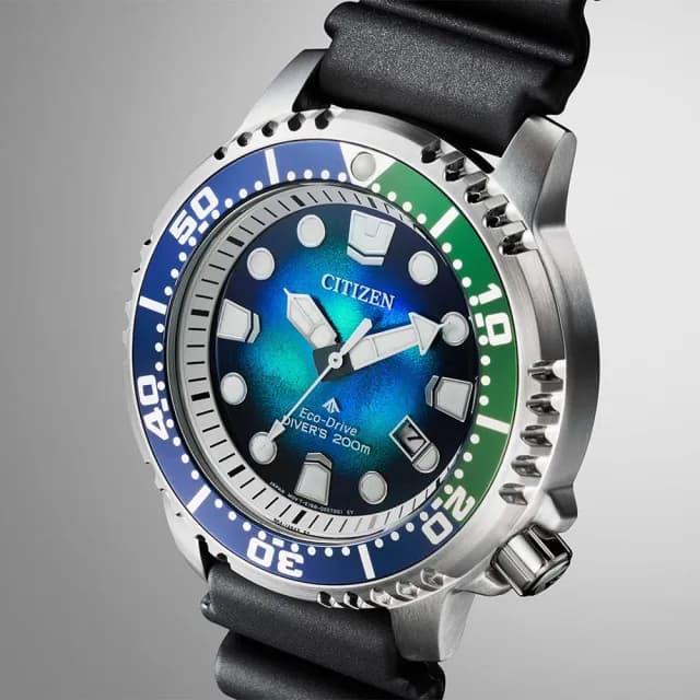 【CITIZEN 星辰】PROMASTER系列 限量 千彩之海 光動能腕錶 畢業禮物 送禮 推薦(BN0166-01L)