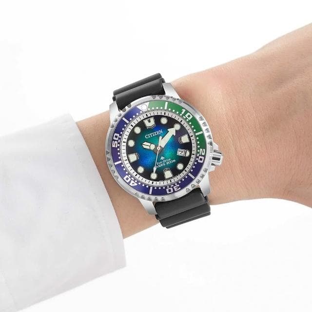 【CITIZEN 星辰】PROMASTER 千彩之海限量 200米防水 光動能手錶 男錶 手錶 畢業 禮物 推薦(BN0166-01L)