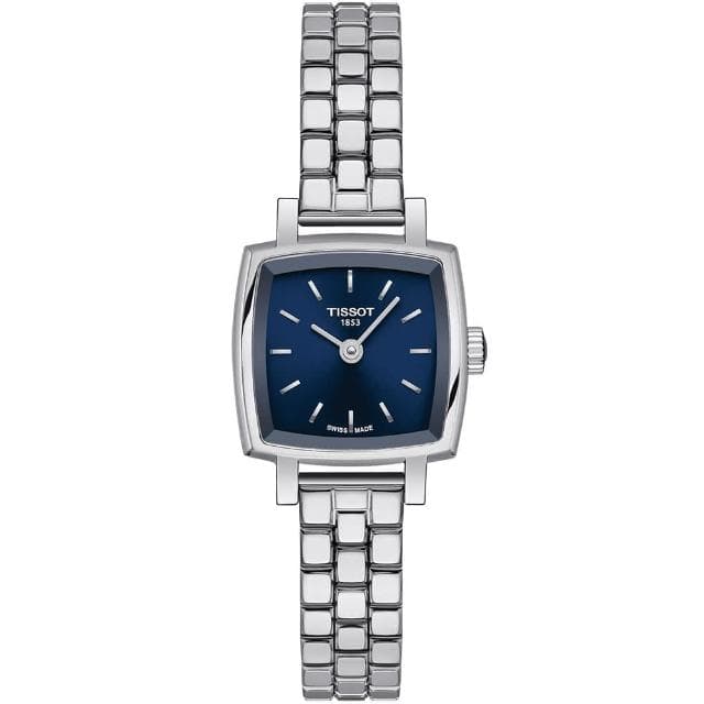 【TISSOT 天梭 官方授權】LOVELY SQUARE 小公主系列石英手錶 情人節 禮物(T0581091104101)