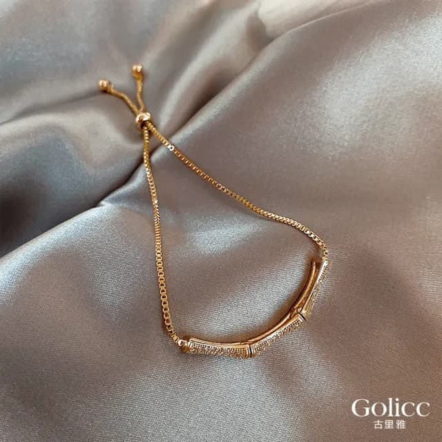 【Golicc】手鍊 竹節(七夕 情人節 生日 手環 手繩 首飾 飾品 禮物)