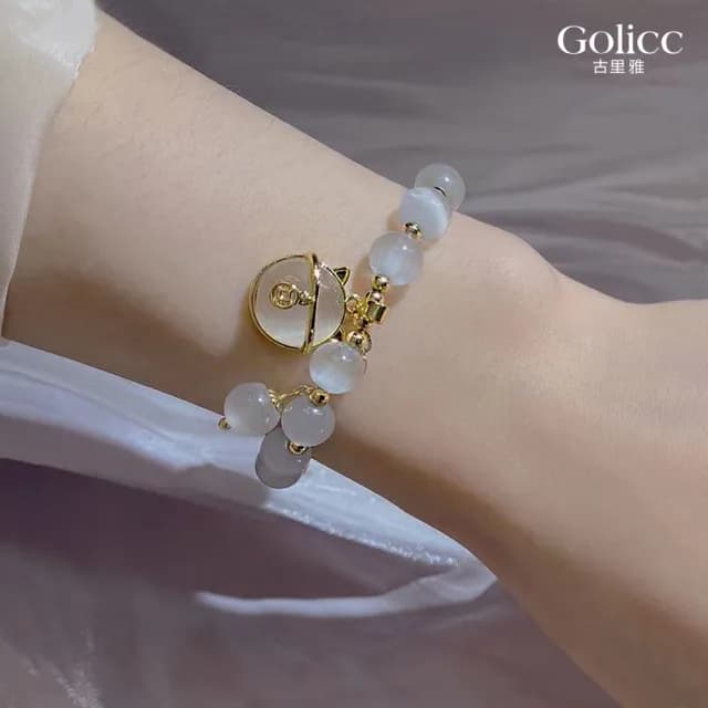 【Gulicc】手鍊 招財貓(雙11 聖誕節 生日 手環 手繩 首飾 飾品 禮物)